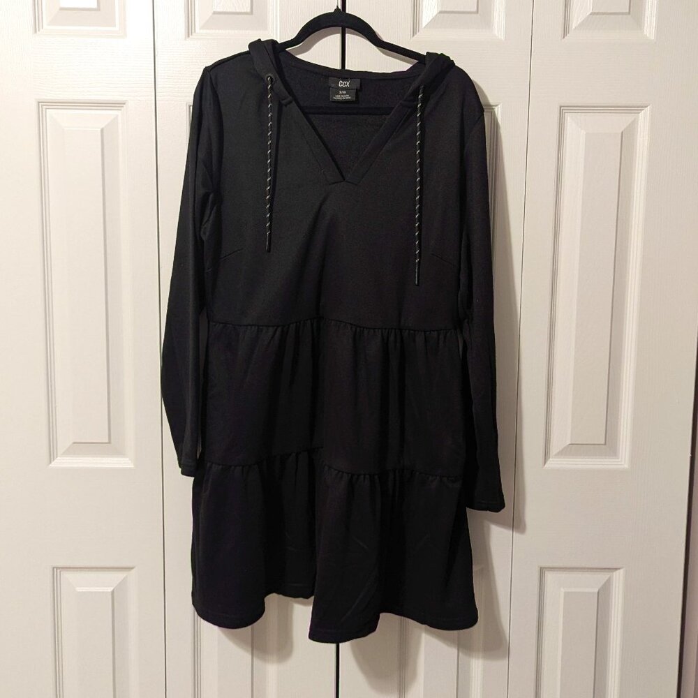 NWOT Hooded Sweatshirt Dress
